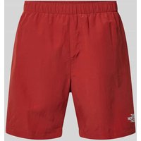 The North Face Shorts mit Label-Print Modell 'WATER' in Rot, Größe M von The North Face