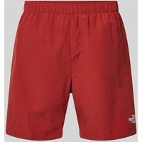 The North Face Shorts mit Label-Print Modell 'WATER' in Rot, Größe XXL von The North Face