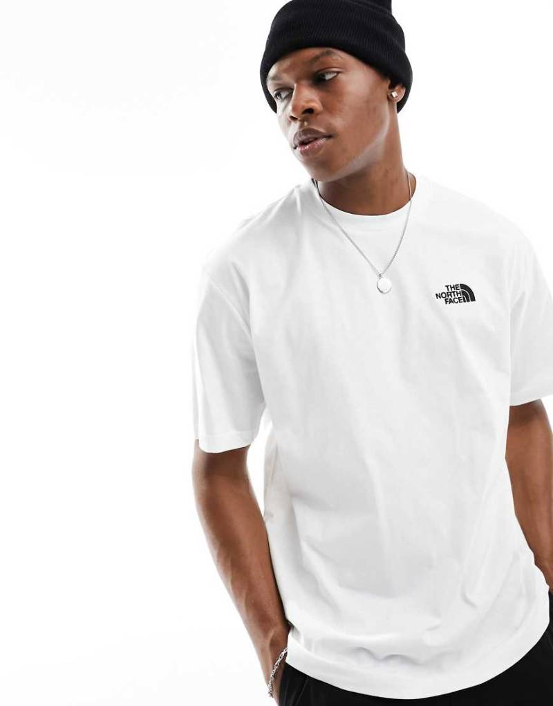 The North Face - Simple Dome - Oversize-T-Shirt in Weiß mit Logo von The North Face