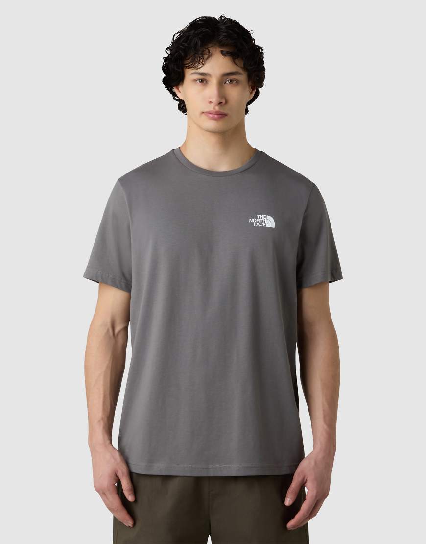 The North Face - Simple Dome - T-Shirt in Rauchperle/TNF-Weiß-Grau von The North Face