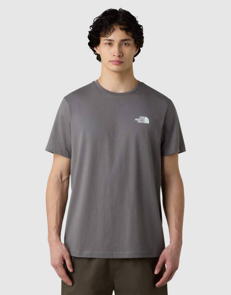 The North Face - Simple Dome - T-Shirt in Rauchperle/TNF-Weiß-Grau von The North Face