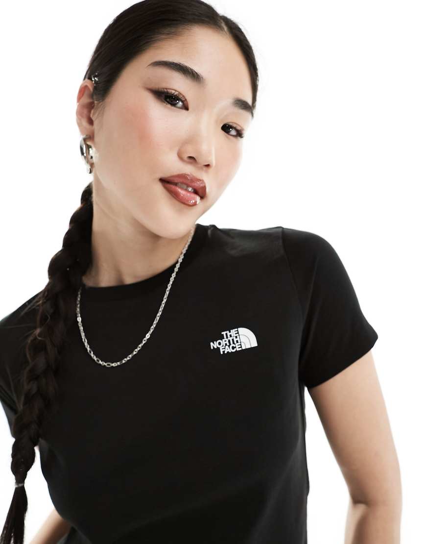The North Face - Simple Dome - T-Shirt in Schwarz mit Logo von The North Face