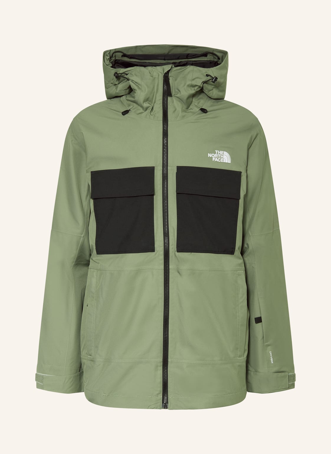 The North Face Skijacke Fourbarrel Triclimate gruen von The North Face