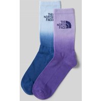 The North Face Socken mit Label-Print Modell 'Everyday' im 2er-Pack in Violett, Größe S von The North Face