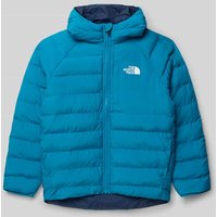 The North Face Steppjacke mit Label-Print in Rauchblau, Größe XL The North Face Steppjacke mit Label-Print in Rauchblau, Größe XL von The North Face