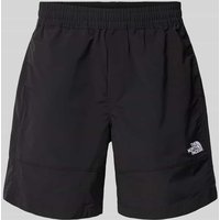 The North Face Straight Leg Shorts mit Label-Stitching Modell 'EASY WIND' in Black, Größe L von The North Face