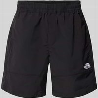 The North Face Straight Leg Shorts mit Label-Stitching Modell 'EASY WIND' in Black, Größe M von The North Face