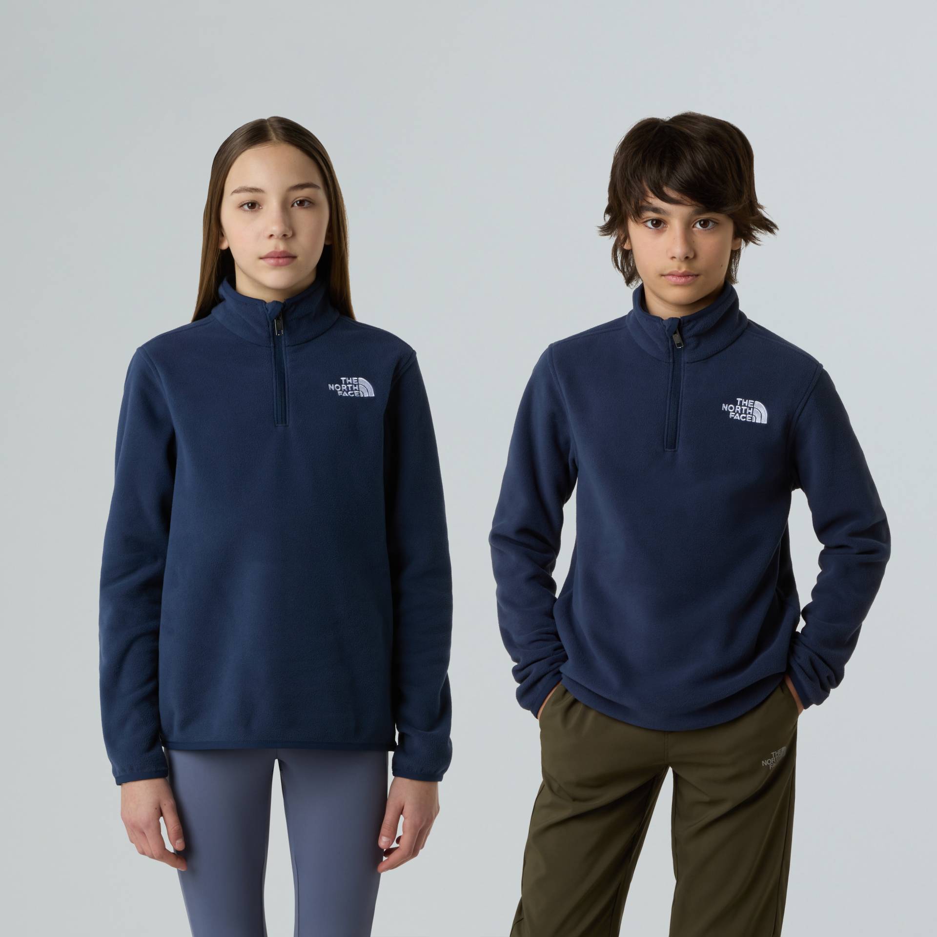 The North Face Strickfleece-Pullover für Kinder und Jugendliche, feuchtigkeitsabweisendes Material von The North Face