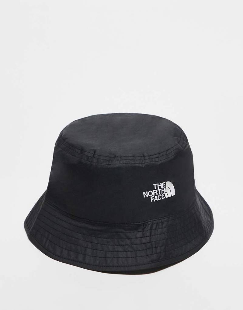 The North Face - Sun Stash - Wendbarer Anglerhut in Schwarz und Weiß mit Logo von The North Face