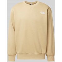 The North Face Sweatshirt mit Label-Print in Khaki, Größe XS von The North Face
