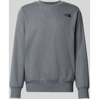The North Face Sweatshirt mit Label-Print in Mittelgrau Melange, Größe XXL The North Face Sweatshirt mit Label-Print in Mittelgrau Melange, Größe XXL von The North Face