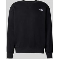 The North Face Sweatshirt mit Label-Stitching in Black, Größe L von The North Face