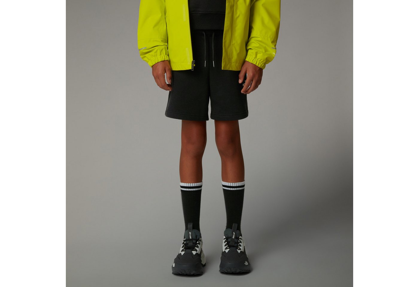 The North Face Sweatshorts Regulär geschnittene Baumwoll-Shorts für Jungen (1-tlg) von The North Face