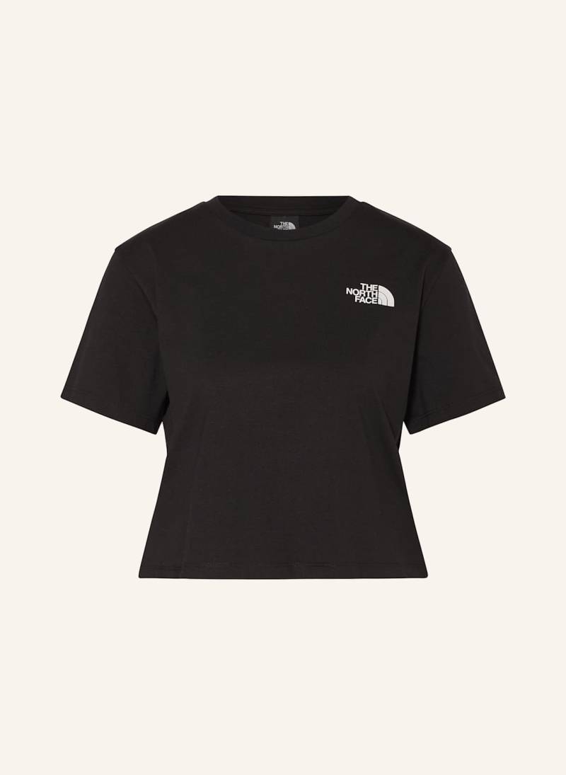 The North Face T-Shirt Simple Dome Cropped schwarz von The North Face