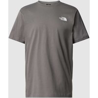 The North Face T-Shirt mit Label-Print Modell 'REDBOX' in Anthrazit, Größe M von The North Face