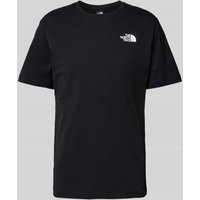 The North Face T-Shirt mit Label-Print Modell 'REDBOX' in Black, Größe L von The North Face