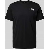 The North Face T-Shirt mit Label-Print Modell 'REDBOX' in Black, Größe S von The North Face