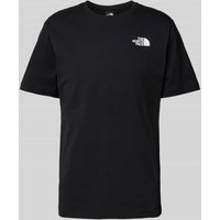 The North Face T-Shirt mit Label-Print Modell 'REDBOX' in Black, Größe XXL von The North Face