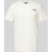 The North Face T-Shirt mit Label-Print Modell 'REDBOX' in Weiss, Größe M von The North Face