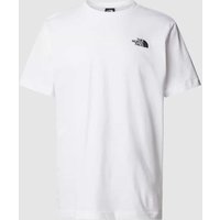 The North Face T-Shirt mit Label-Print Modell 'REDBOX' in Weiss, Größe XXL von The North Face