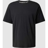 The North Face T-Shirt mit Label-Print Modell 'ZUMU' in Black, Größe M von The North Face