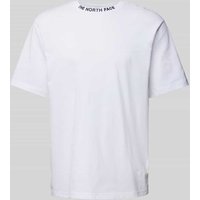 The North Face T-Shirt mit Label-Print Modell 'ZUMU' in Weiss, Größe M von The North Face