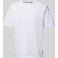 The North Face T-Shirt mit Label-Print Modell 'ZUMU' in Weiss, Größe XL von The North Face