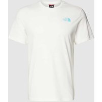 The North Face T-Shirt mit Label-Print in Offwhite, Größe S von The North Face