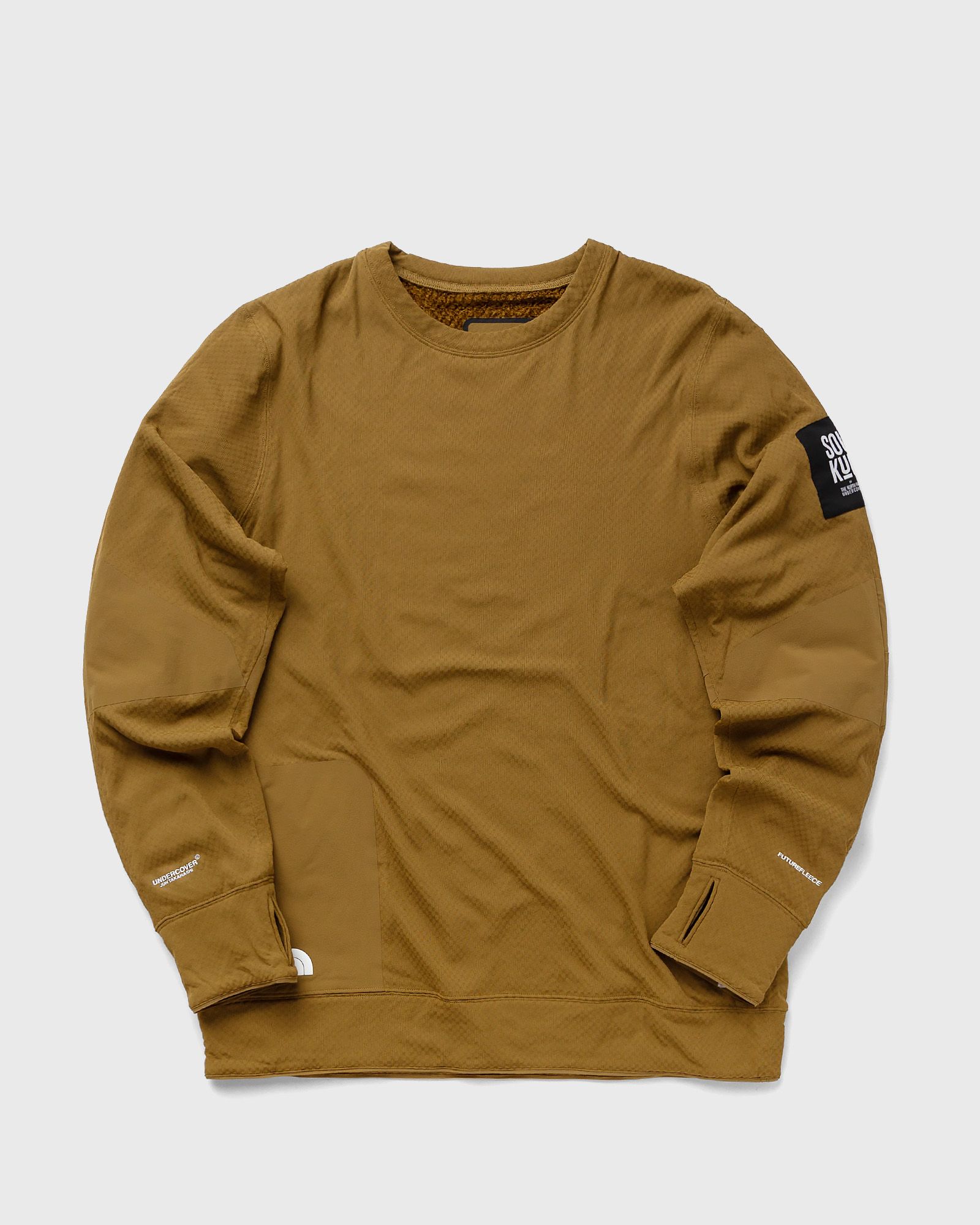 The North Face X UNDERCOVER FUTUREFLEECE™ L/S CREW men Longsleeves beige in Größe:M von The North Face