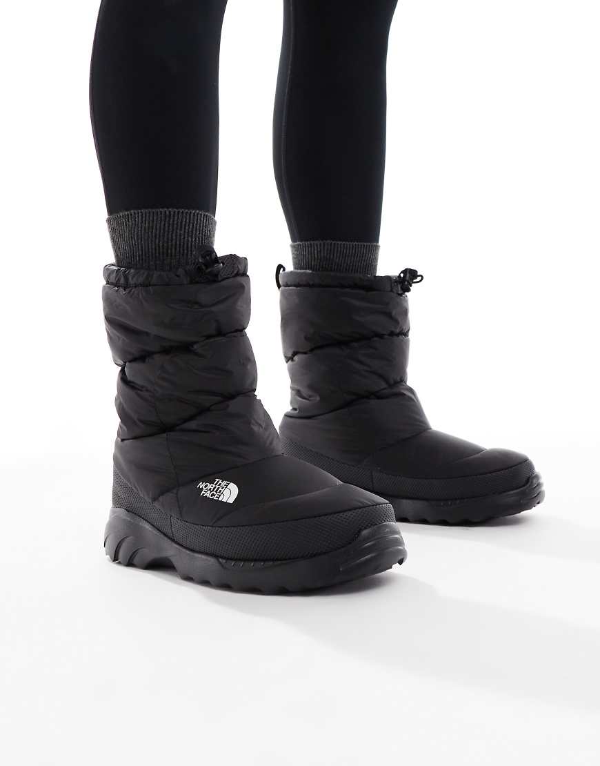The North Face - Traction Nuptse - Isolierte Stiefel in Schwarz von The North Face