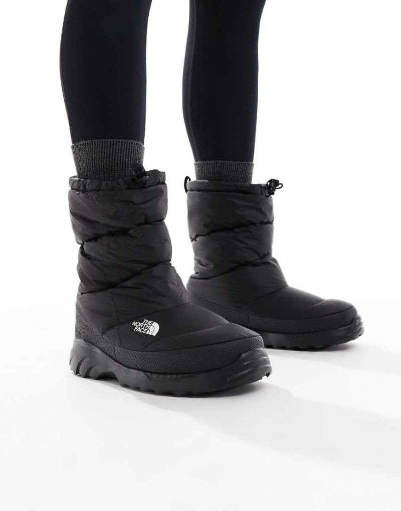The North Face - Traction Nuptse - Isolierte Stiefel in Schwarz von The North Face
