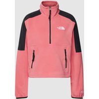 The North Face Troyer in Two-Tone-Machart Modell 'POLARTEC' in Pink, Größe XL von The North Face