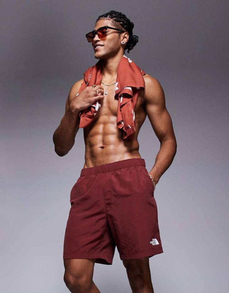 The North Face - W - Badeshorts in Burgunderrot mit Logo The North Face - W - Badeshorts in Burgunderrot mit Logo von The North Face