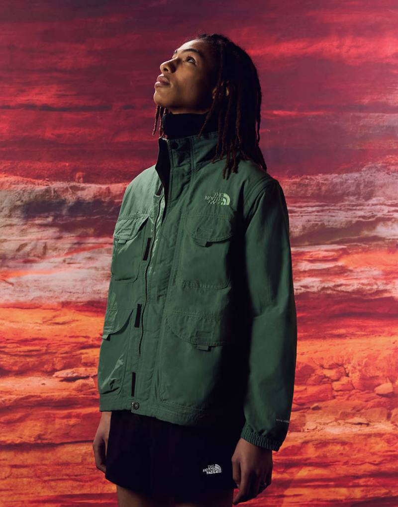 The North Face - Wandelbare Utility-Jacke in Grün von The North Face