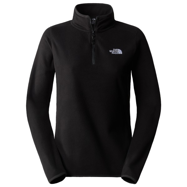 The North Face - Women's 100 Glacier 1/4 Zip - Fleecepullover Gr L schwarz von The North Face