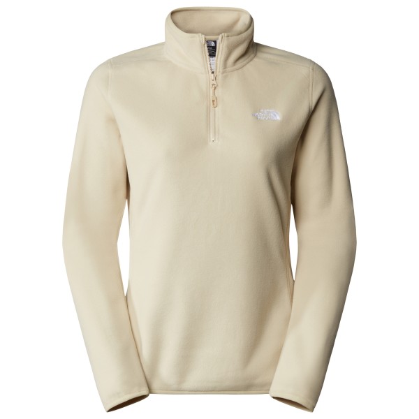 The North Face - Women's 100 Glacier 1/4 Zip - Fleecepullover Gr M beige von The North Face