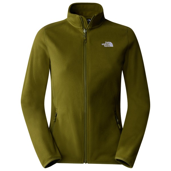 The North Face - Women's 100 Glacier Full Zip - Fleecejacke Gr XS oliv von The North Face