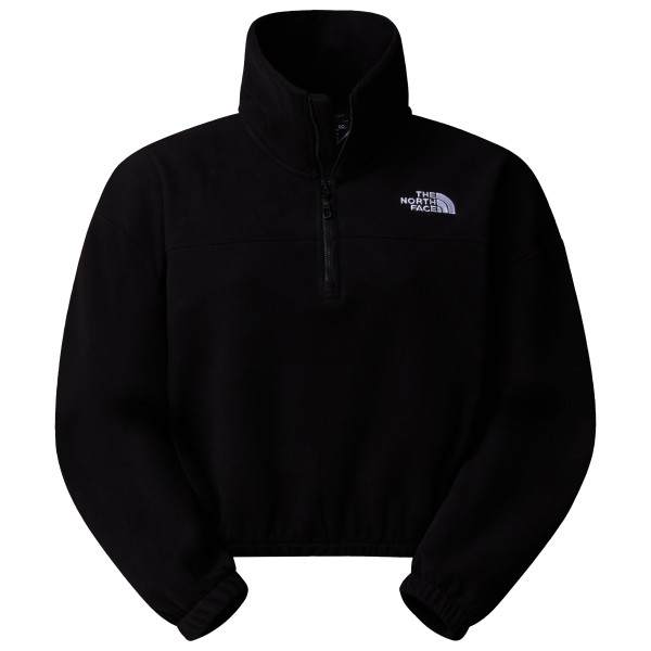 The North Face - Women's 100 Glacier Half Zip Fleece - Fleecepullover Gr M schwarz von The North Face