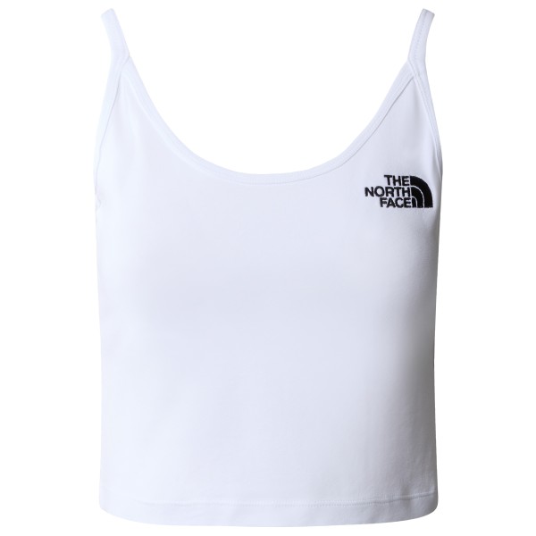 The North Face - Women's Crop Tank - Tank Top Gr L;XL;XS;XXL schwarz;weiß von The North Face