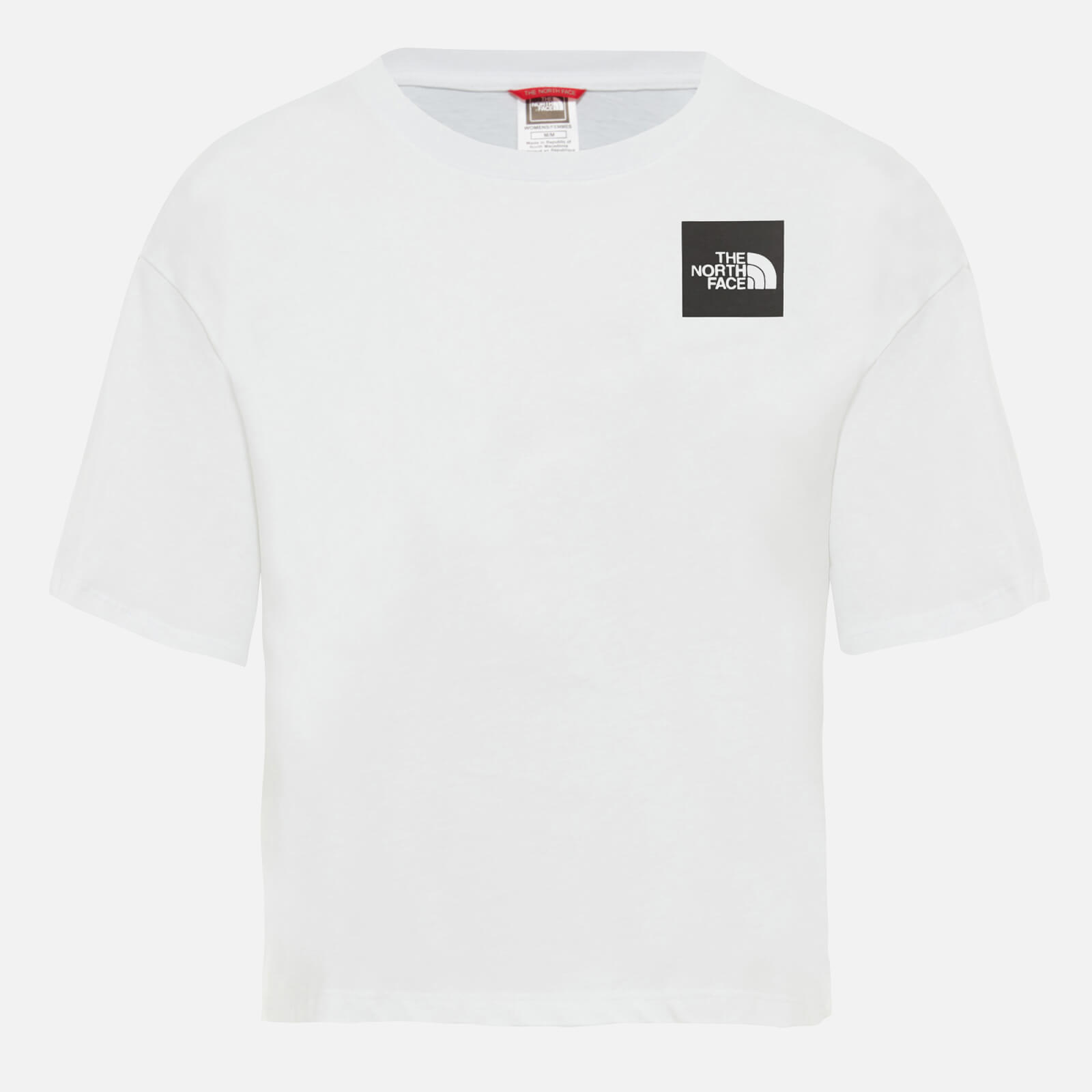 The North Face Women's Cropped Fine T-Shirt - White - S von The North Face