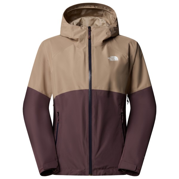 The North Face - Women's Diablo Dynamic Zip-In Jacket - Regenjacke Gr M braun von The North Face