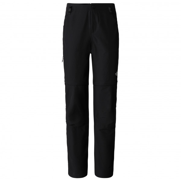The North Face - Women's Exploration Conv Straight Pants - Trekkinghose Gr 12 - Short schwarz von The North Face