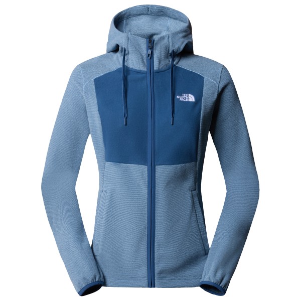 The North Face - Women's Homesafe Full Zip Fleece Hoodie - Fleecejacke Gr XS blau von The North Face