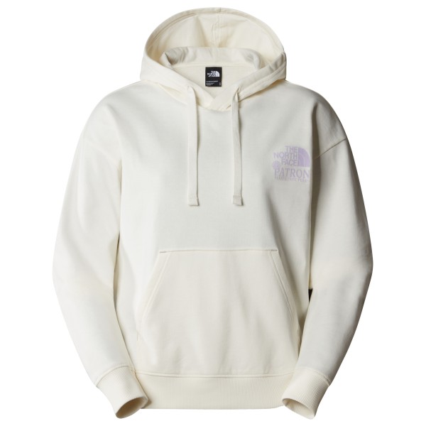 The North Face - Women's Nature Hoodie - Hoodie Gr L grau/weiß von The North Face