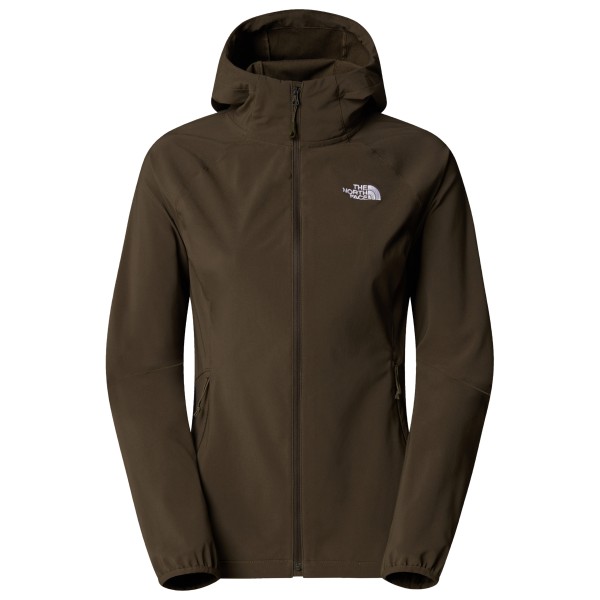 The North Face - Women's Nimble Hoodie - Softshelljacke Gr S braun von The North Face