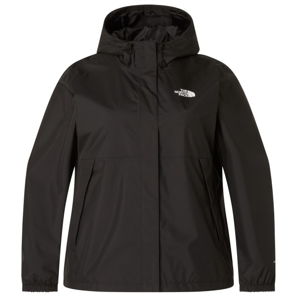 The North Face - Women's Plus Antora Jacket - Regenjacke Gr 1X schwarz von The North Face