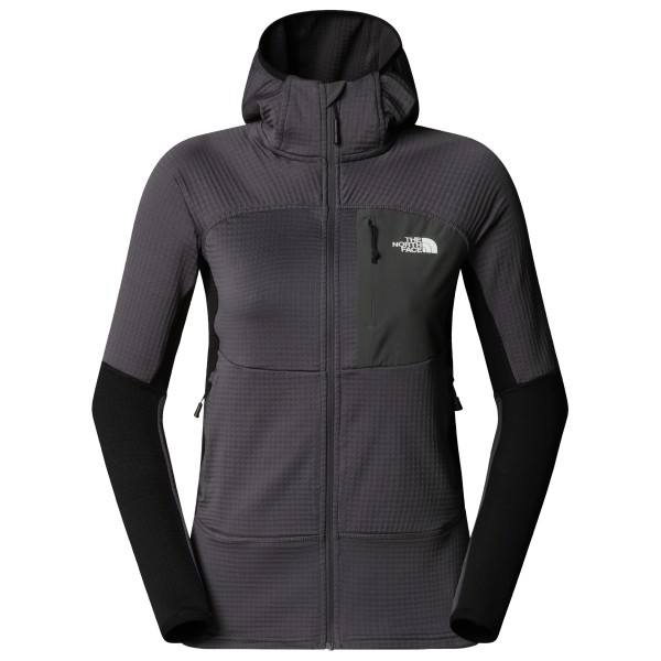 The North Face - Women's Polartec Powergrid Stormgap Hoodie - Fleecejacke Gr XL grau von The North Face