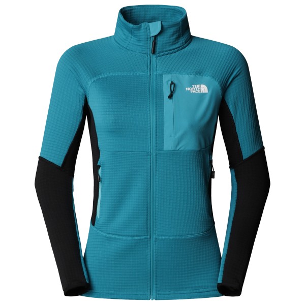 The North Face - Women's Polartec Powergrid Stormgap Jacket - Fleecejacke Gr M türkis von The North Face