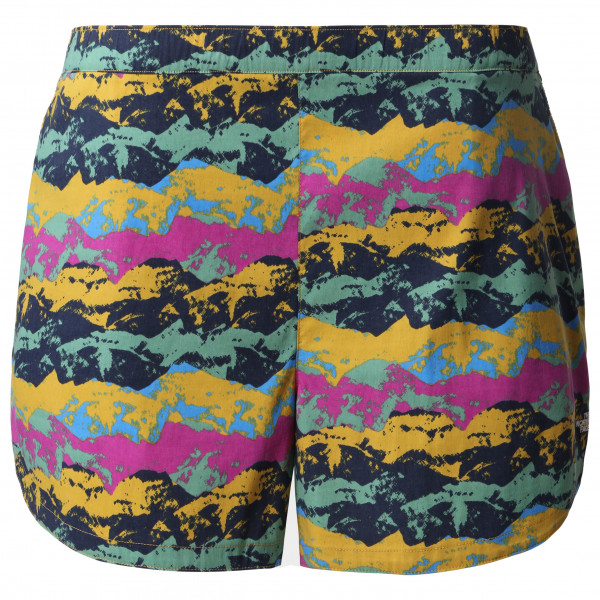 The North Face - Women's Printed Plus Class V Short - Shorts Gr 1X;3X blau;schwarz von The North Face