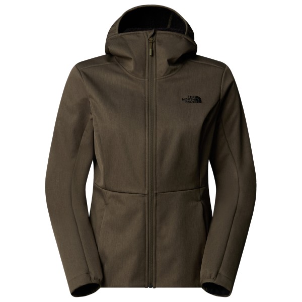 The North Face - Women's Quest Highloft Soft Shell Jacket - Softshelljacke Gr L braun von The North Face